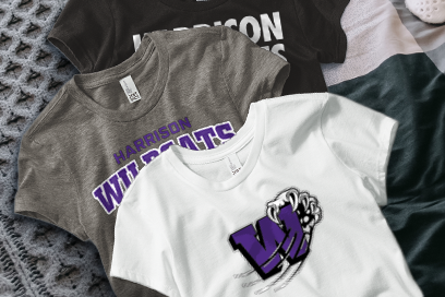 Harrison Wildcats Tees (Option 1) Banner