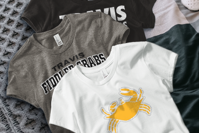 Travis Fiddler Crabs Tees (Option 1) Banner