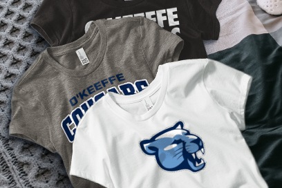 O'Keeffe Cougars Tees (Option 1) Banner