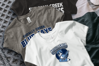 Shoally Creek  Blue Jays Tees (Option 1) Banner