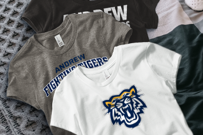 Andrew Tigers Tees (Option 1) Banner