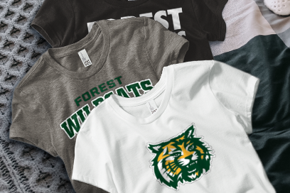 Forest Wildcats Tees (Option 1) Banner