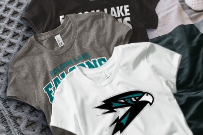 Folsom Lake  Falcons Tees (Option 1) Banner