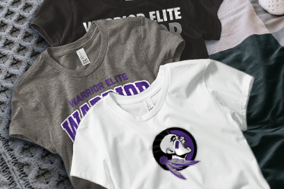 Woodhaven Warrior Elite Tees (Option 1) Banner