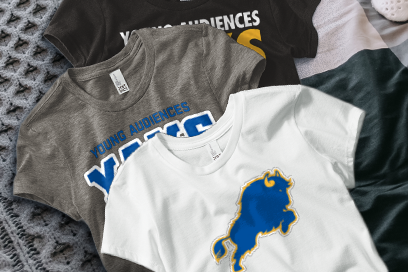 Young Audiences Yaks Tees (Option 1) Banner
