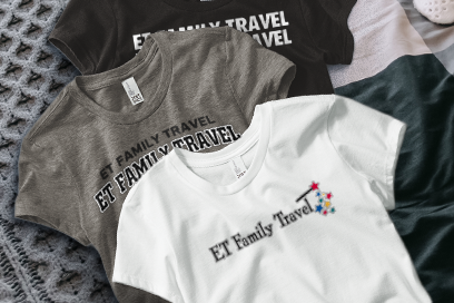 ET Family Travel ET Family Travel Tees (Option 1) Banner
