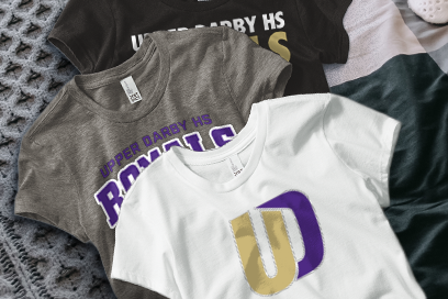 Upper Darby Royals Tees (Option 1) Banner