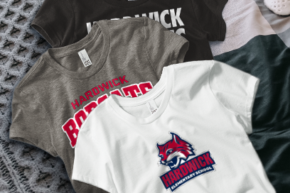 Hardwick Bobcats Tees (Option 1) Banner