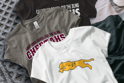 California School for the Blind Tees (Option 1) Banner