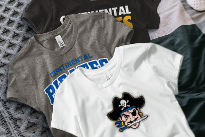 Continental  Pirates Tees (Option 1) Banner