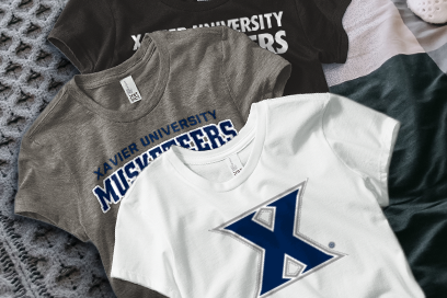 Xavier University Musketeers Tees (Option 1) Banner