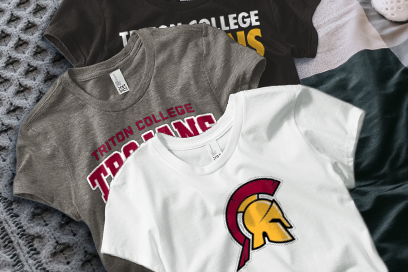 Triton College Trojans Tees (Option 1) Banner