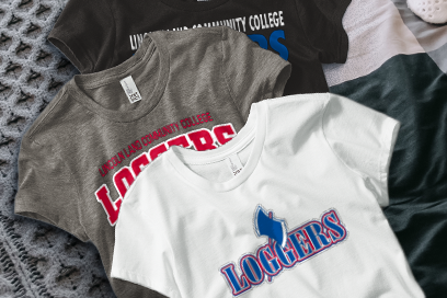 Lincoln Land Community College Loggers Tees (Option 1) Banner
