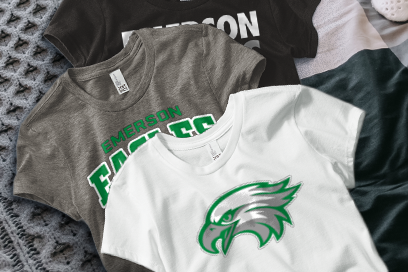 Emerson  Eagles Tees (Option 1) Banner