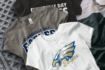 Evansville Day  Eagles Tees (Option 1) Banner