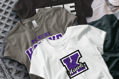 Kee  Hawks Tees (Option 1) Banner