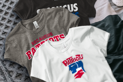 Secaucus  Patriots Tees (Option 1) Banner