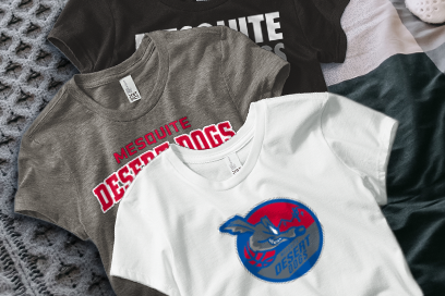 Mesquite Desert Dogs Tees (Option 1) Banner