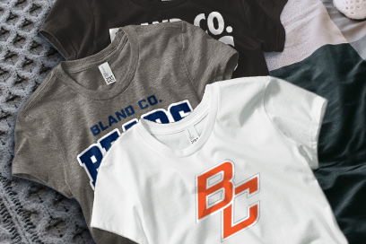 Bland Co.  Bears Tees (Option 1) Banner