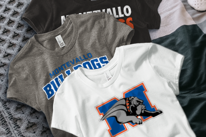Montevallo  Bulldogs Tees (Option 1) Banner