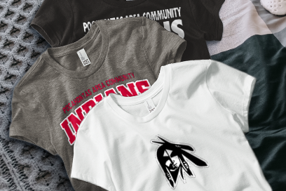 Pocahontas Area Community  Indians Tees (Option 1) Banner