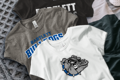 Bartlett  Bulldogs Tees (Option 1) Banner