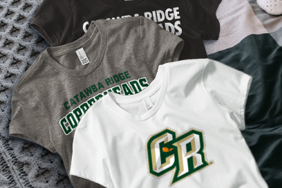 Catawba Ridge Copperheads Tees (Option 1) Banner