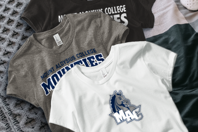 Mount Aloysius College Mounties Tees (Option 1) Banner