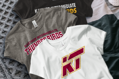 Kastner Intermediate  Thunderbirds Tees (Option 1) Banner