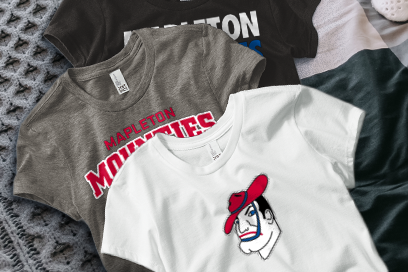 Mapleton  Mounties Tees (Option 1) Banner