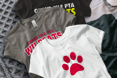Grand Isle Pta Wildcats Tees (Option 1) Banner
