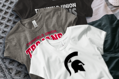 Twinfield Union  Trojans Tees (Option 1) Banner