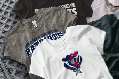 American Leadership Academy Queen Creek Patriots Tees (Option 1) Banner