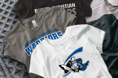 Bethel Christian Warriors Tees (Option 1) Banner