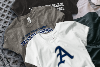 Tri-state Arsenal Baseball Tri State Arsenal Tees (Option 1) Banner