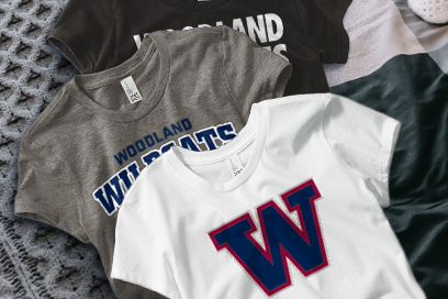 Woodland Wildcats Tees (Option 1) Banner