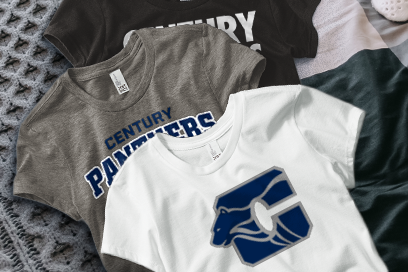 Century Panthers Tees (Option 1) Banner