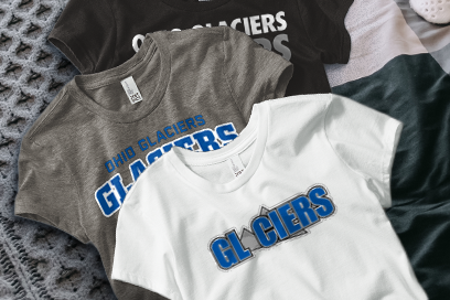 Ohio Glaciers Glaciers Tees (Option 1) Banner