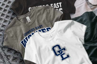 Oswego East Wolves Tees (Option 1) Banner