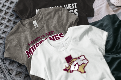 West Mustangs Tees (Option 1) Banner