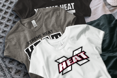 Xtreme Heat Heat Tees (Option 1) Banner