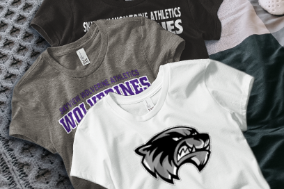 Skyview Wolverine Athletics Wolverines Tees (Option 1) Banner