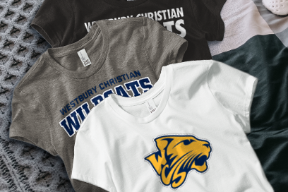 Westbury Christian Wildcats Tees (Option 1) Banner