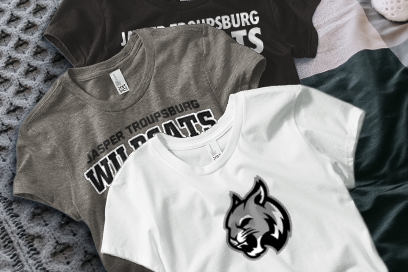 Jasper Troupsburg Wildcats Tees (Option 1) Banner