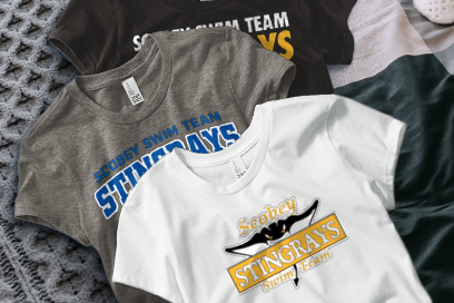 Scobey Swim Team Stingrays Tees (Option 1) Banner