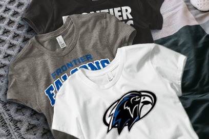 Frontier Central Falcons Online Store Tees (Option 1) Banner