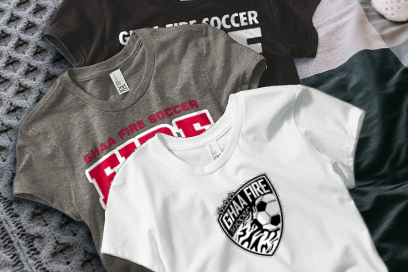Ghaa Fire Soccer Fire Tees (Option 1) Banner
