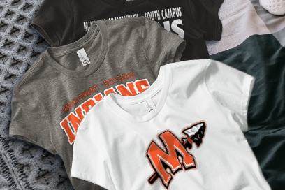 Minooka Community  - South Campus Indians Tees (Option 1) Banner