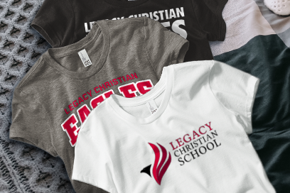 Legacy Christian  Eagles Tees (Option 1) Banner