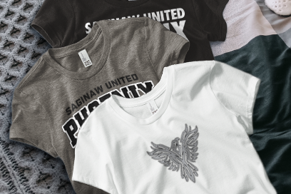 Saginaw United  Phoenix Tees (Option 1) Banner